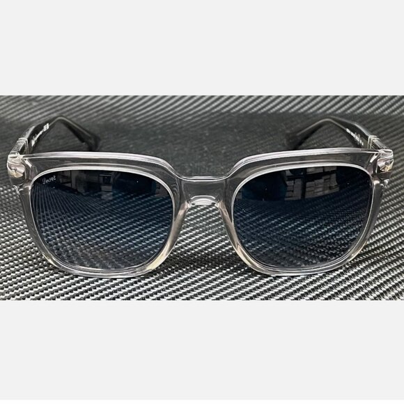 Persol Transparent Grey Unisex 53mm Sunglasses - Picture 2 of 5
